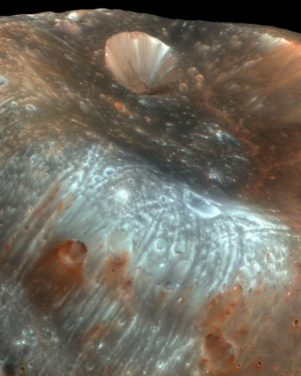 Stickney Crater